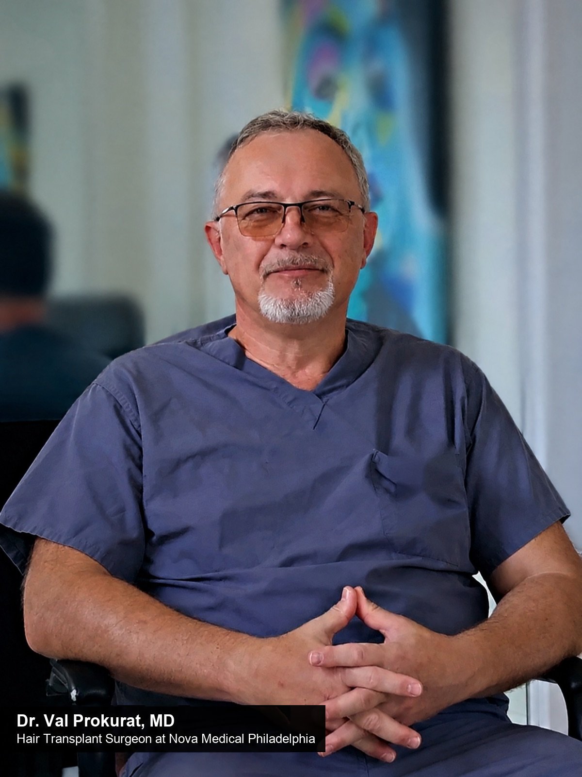 Dr. Val Prokurat, MD, hair transplant surgeon in Philadelphia